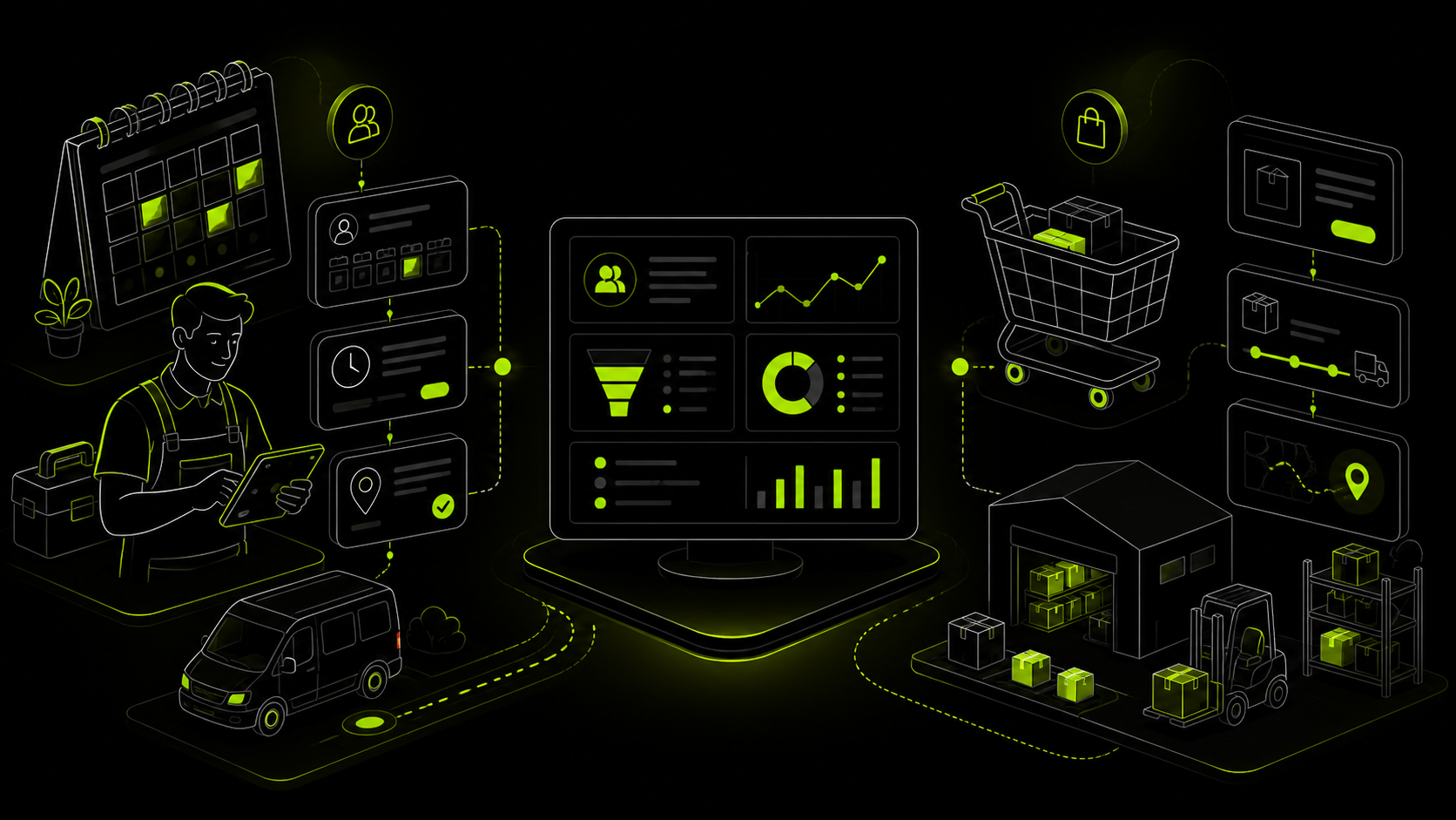 Обложка статьи «CRM для услуг или интернет-магазина: что выбрать»